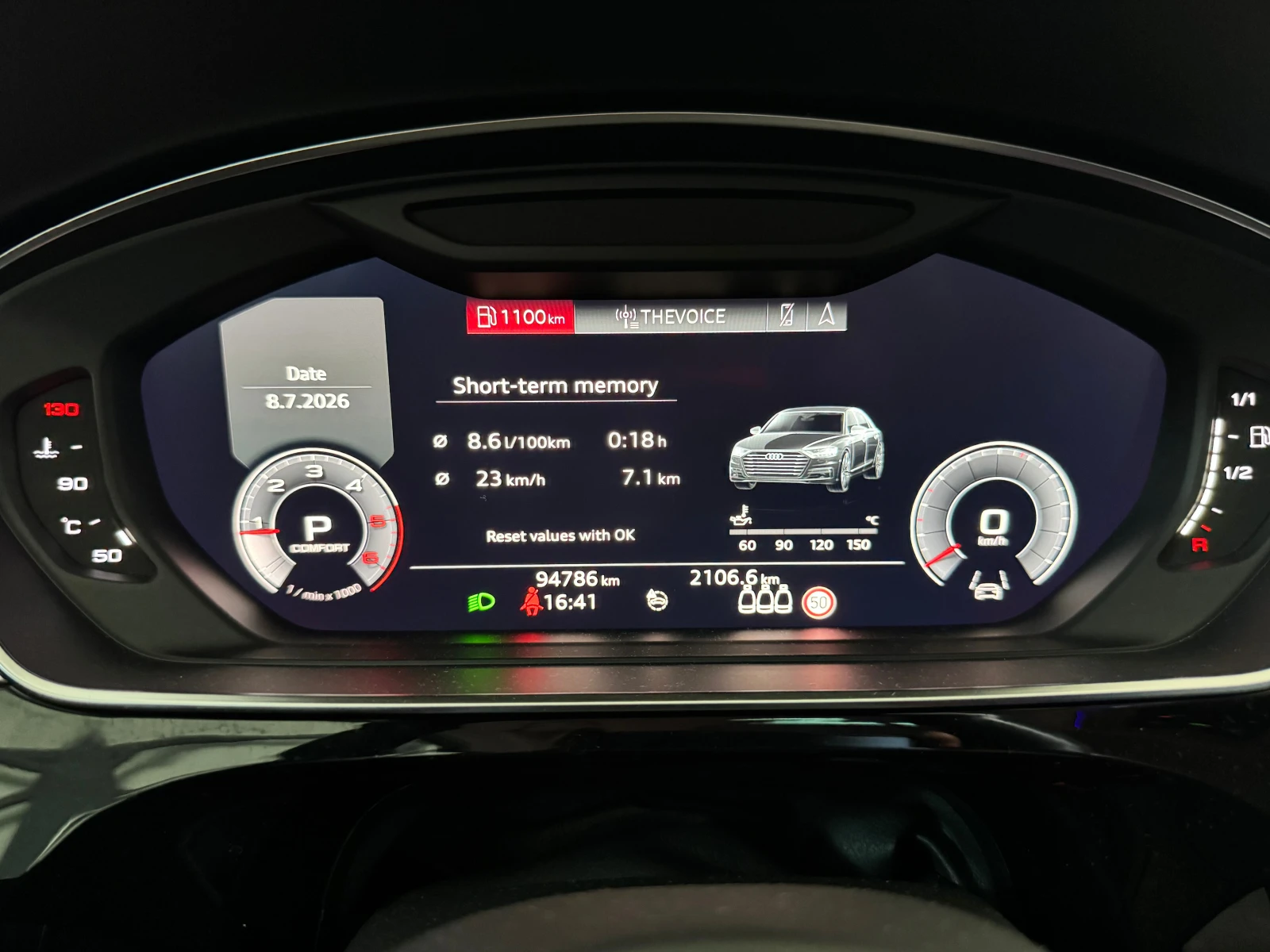 Audi A8 3.0 TDI B&O, снимка 15 - Автомобили и джипове - 55207602