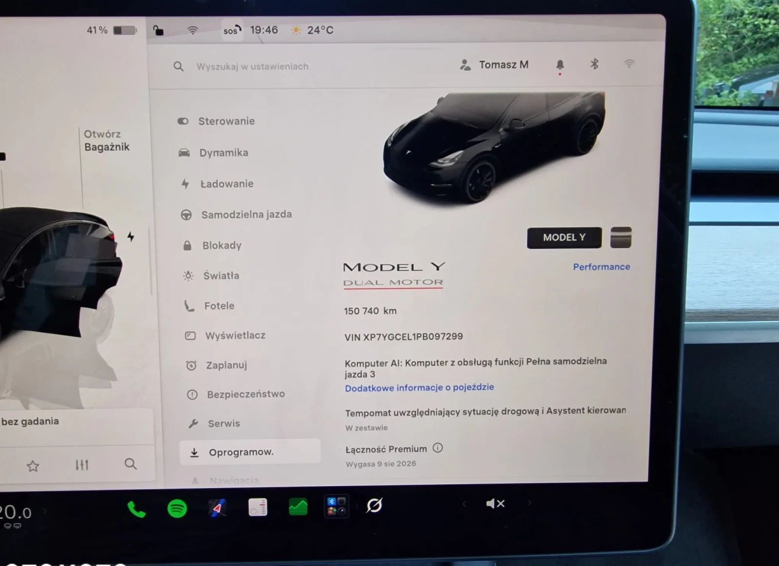 Tesla Model Y Performance AWD, снимка 9 - Автомобили и джипове - 55584619