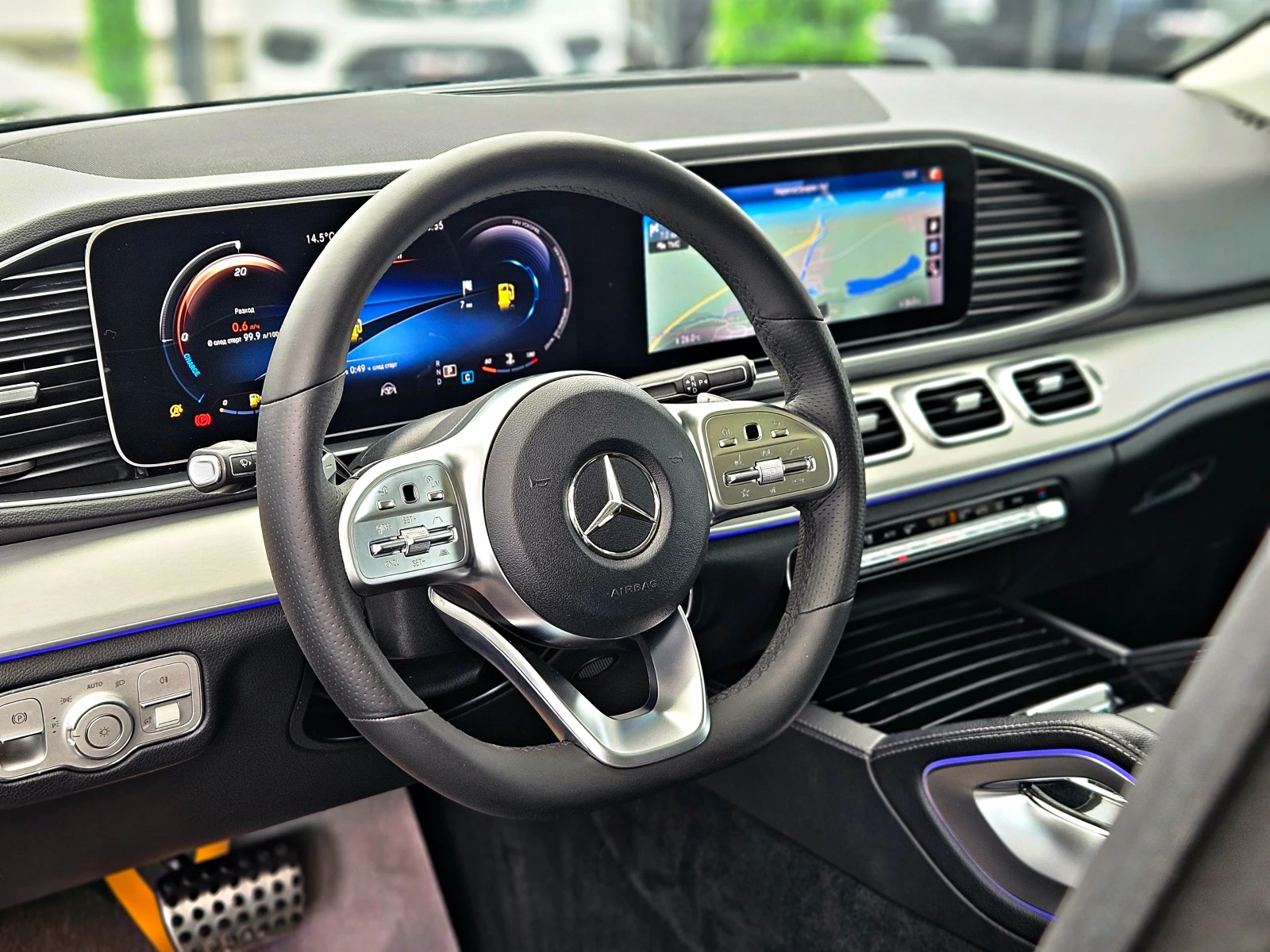 Mercedes-Benz GLE 350 AMG/SHADOW LINE/360CAM/PANO/DISTR/�����/BURMESTER | Mobile.bg � ����������� 11