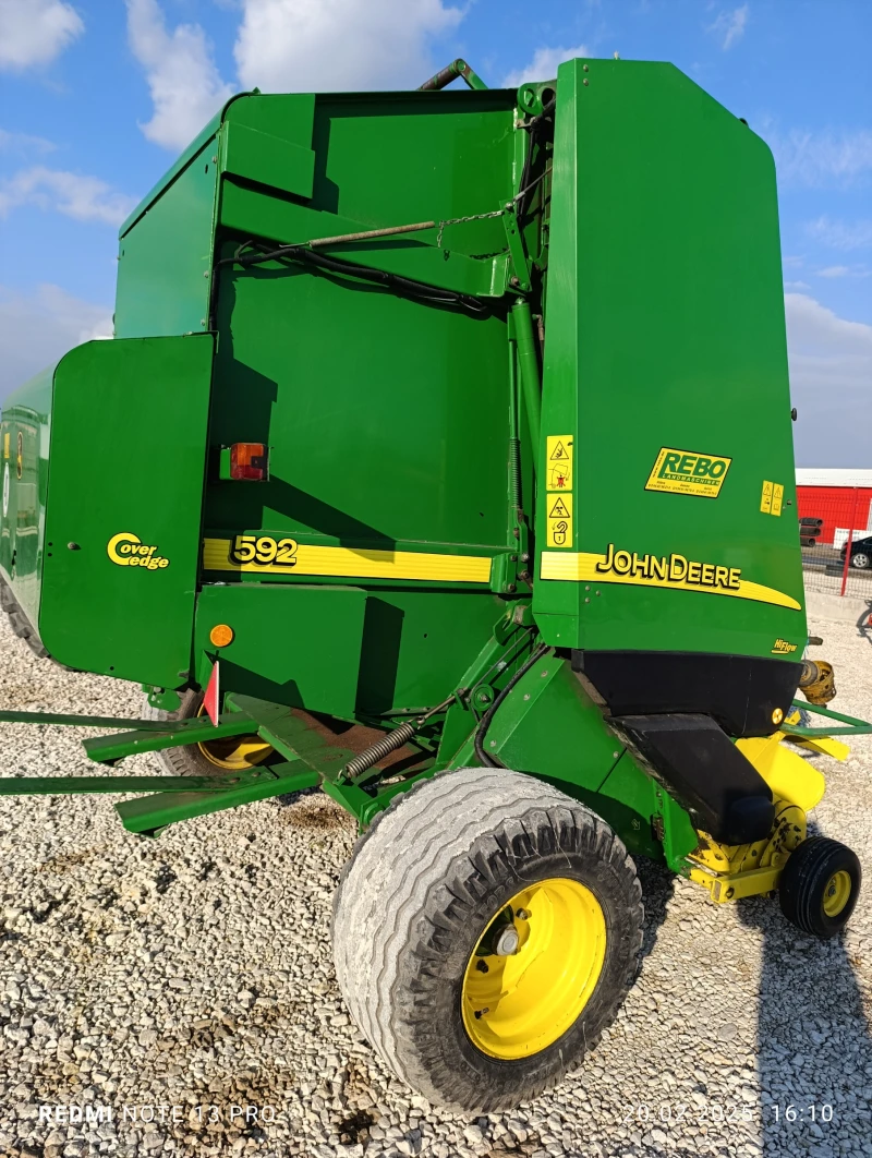 Балировачка John Deere 592 сечка, снимка 9 - Селскостопанска техника - 49210641