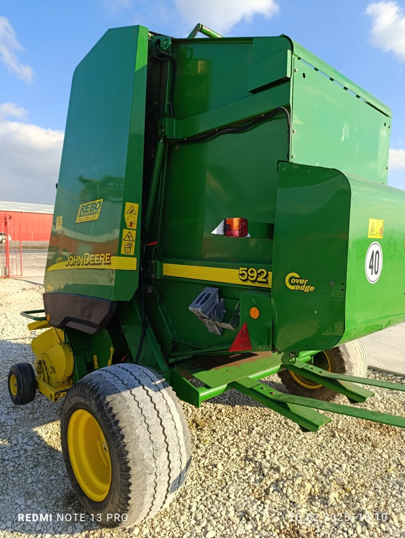 Балировачка John Deere 592 сечка, снимка 3 - Селскостопанска техника - 49210641