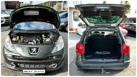 Peugeot 207 SW 1.6HDI 109HP ПАНО ПОДГРЕВ, снимка 15