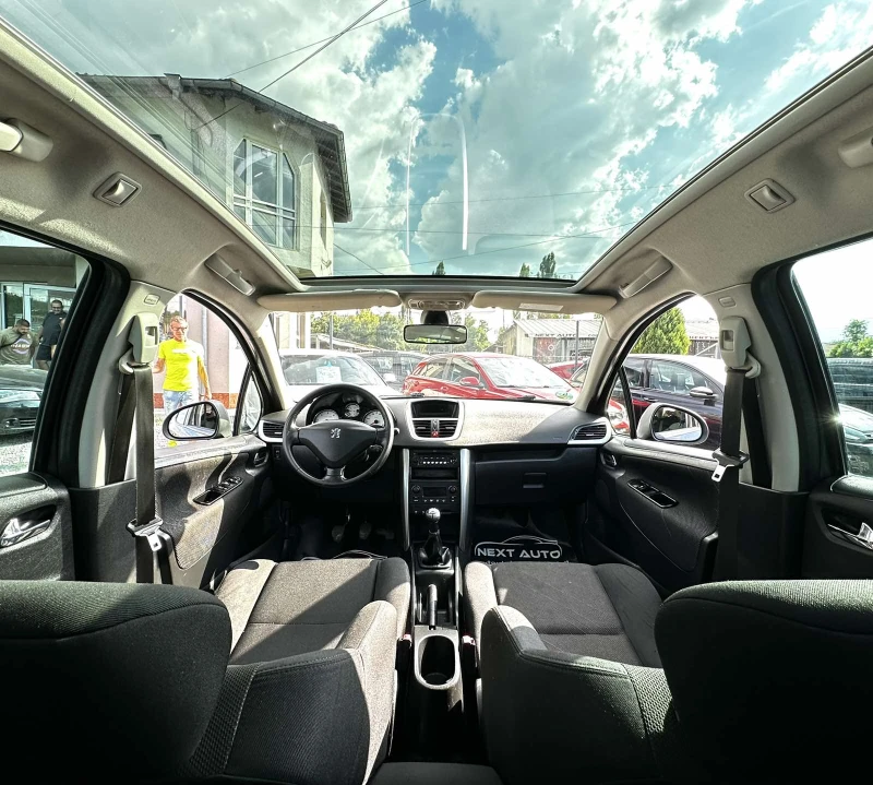 Peugeot 207 SW 1.6HDI 109HP ПАНО ПОДГРЕВ, снимка 10 - Автомобили и джипове - 51595386