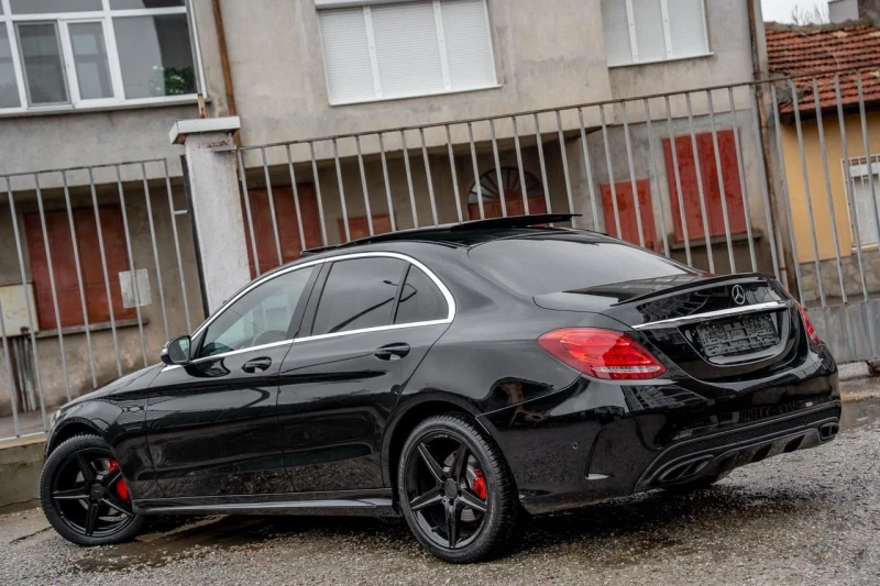 Mercedes-Benz C 220 CDI-AMG-PANORAMA-BURMESTER-AVANTGARDE-ПОДГРЕВ-TOP, снимка 6 - Автомобили и джипове - 53013691