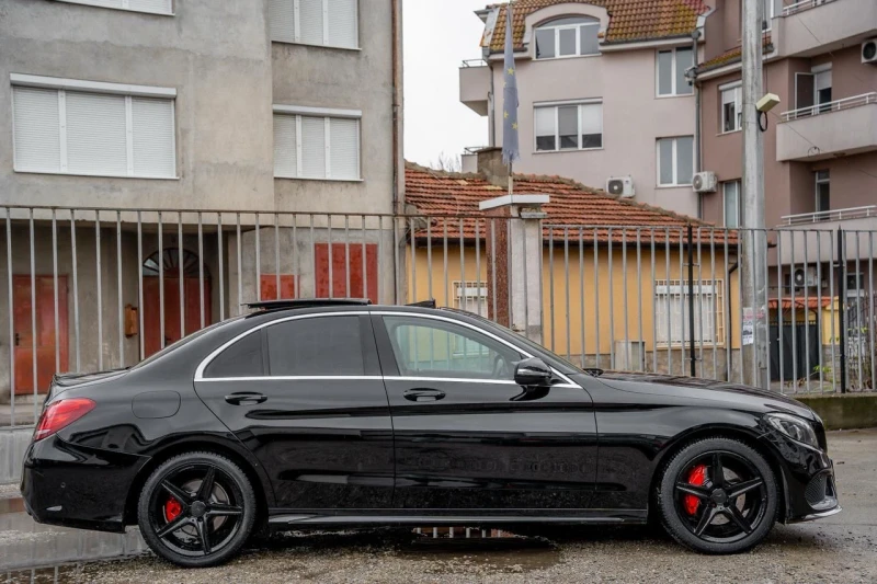 Mercedes-Benz C 220 CDI-AMG-PANORAMA-BURMESTER-AVANTGARDE-ПОДГРЕВ-TOP, снимка 7 - Автомобили и джипове - 53013691
