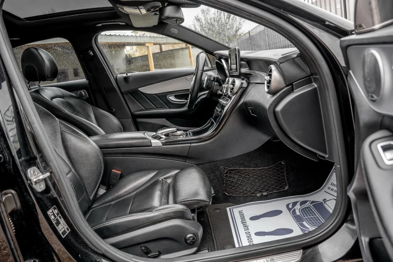 Mercedes-Benz C 220 CDI-AMG-PANORAMA-BURMESTER-AVANTGARDE-ПОДГРЕВ-TOP, снимка 15 - Автомобили и джипове - 53013691