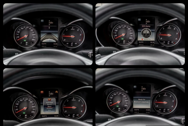 Mercedes-Benz C 220 CDI-AMG-PANORAMA-BURMESTER-AVANTGARDE-ПОДГРЕВ-TOP, снимка 11 - Автомобили и джипове - 53013691