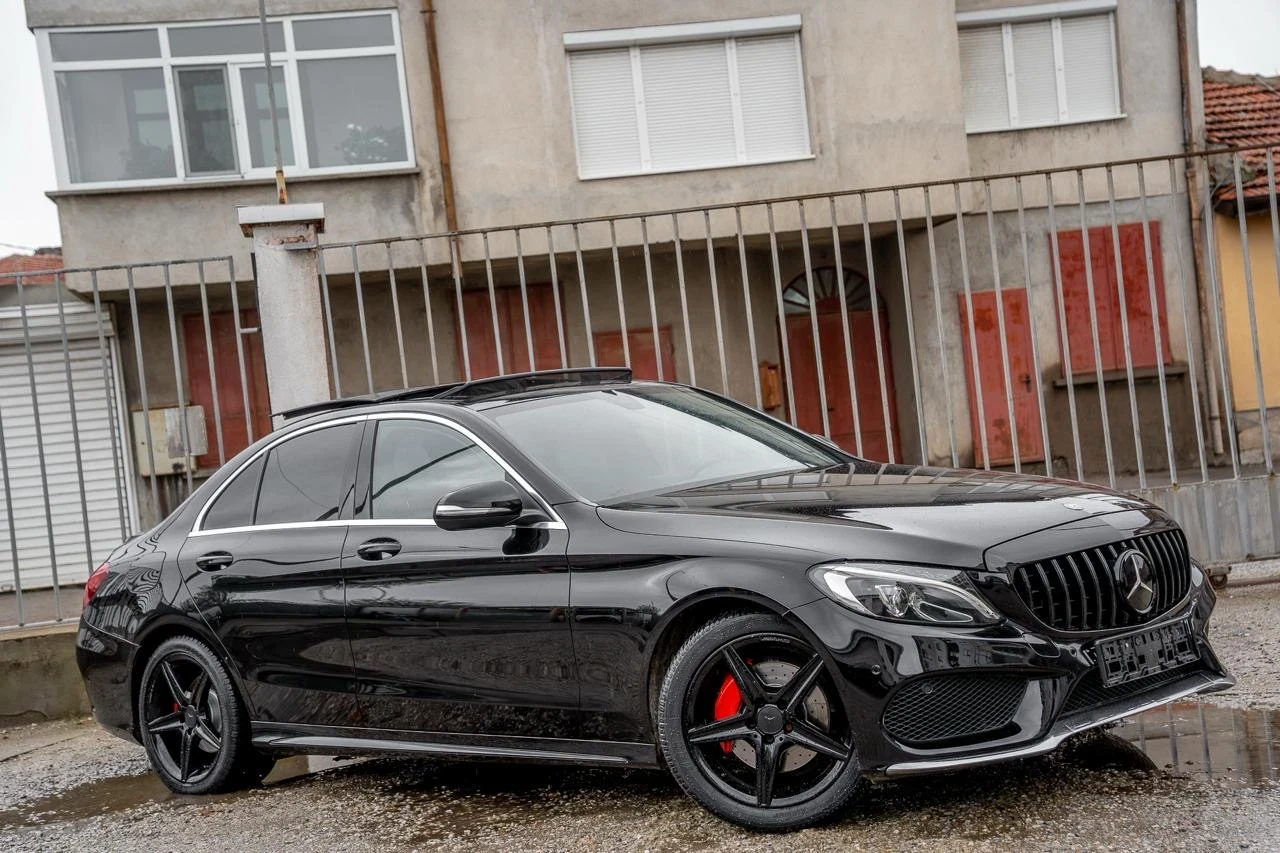 Mercedes-Benz C 220 CDI-AMG-PANORAMA-BURMESTER-AVANTGARDE-ПОДГРЕВ-TOP, снимка 1
