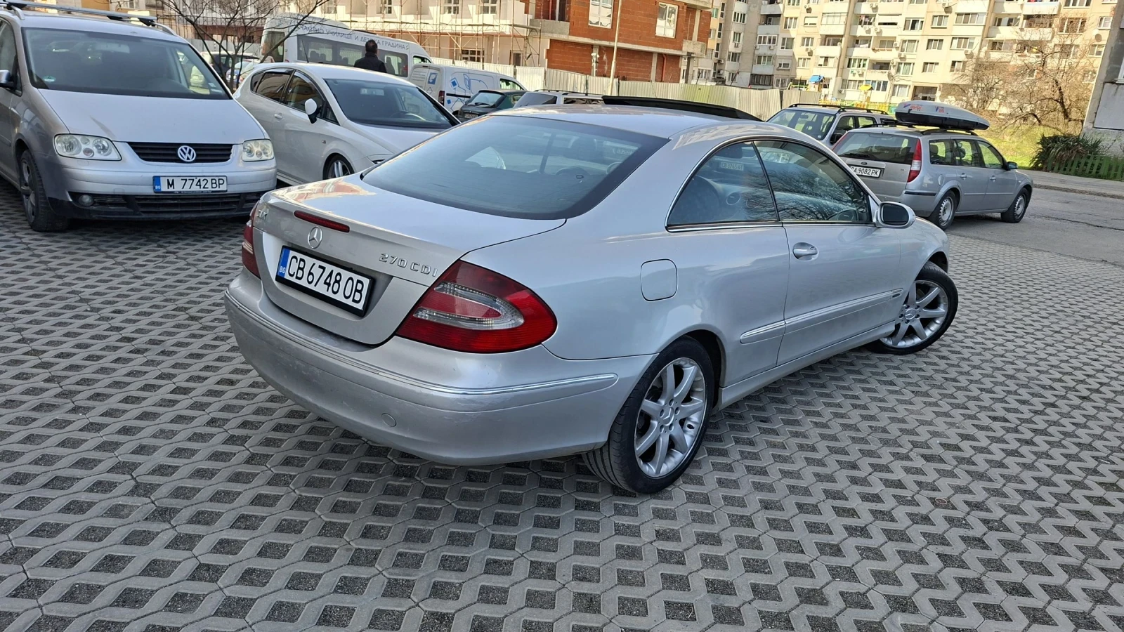 Mercedes-Benz CLK АВТОМАТ-ВНОС!!! 270 , снимка 12 - Автомобили и джипове - 51881415