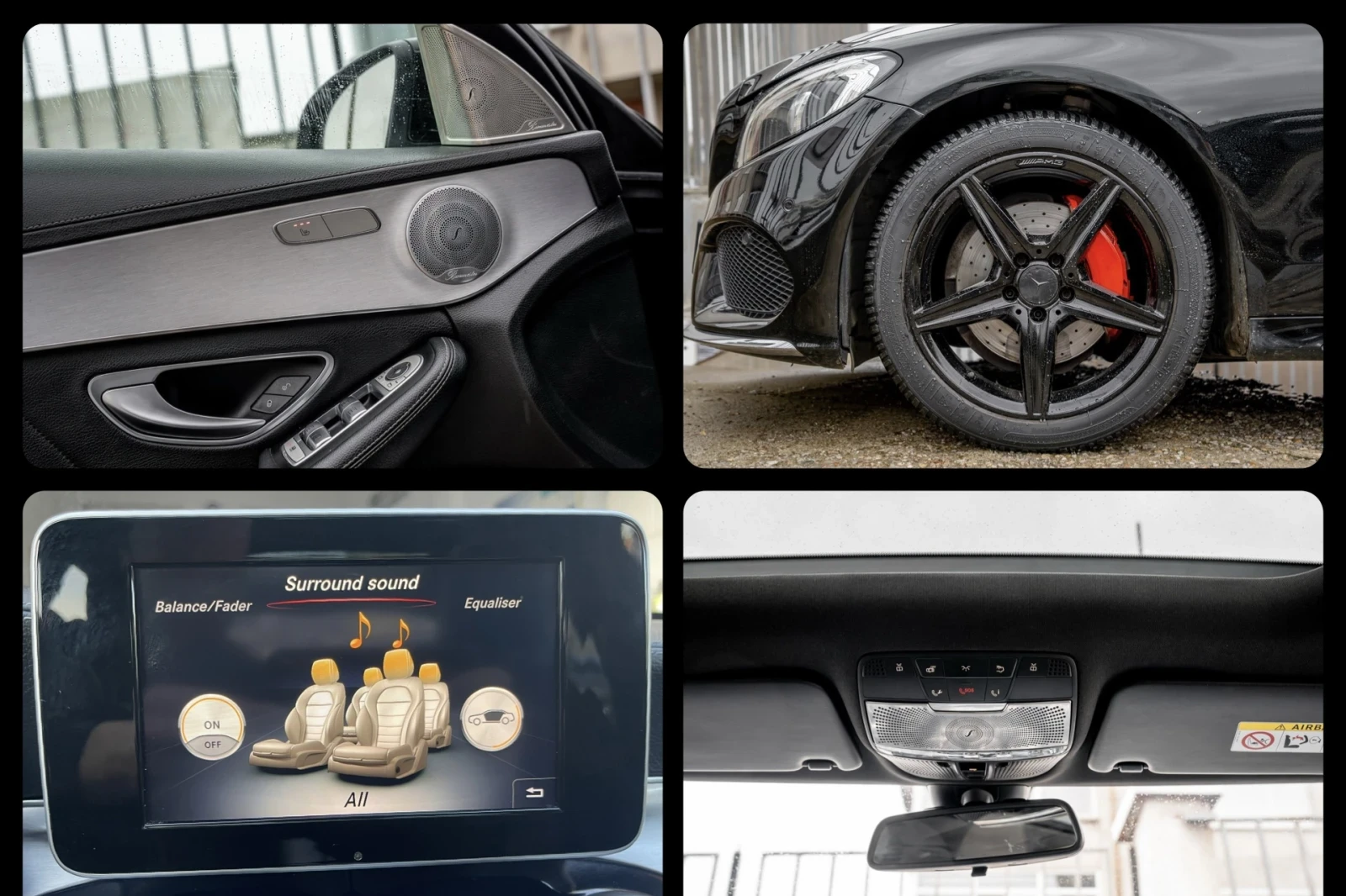 Mercedes-Benz C 220 CDI-AMG-PANORAMA-BURMESTER-AVANTGARDE-ПОДГРЕВ-TOP - изображение 9