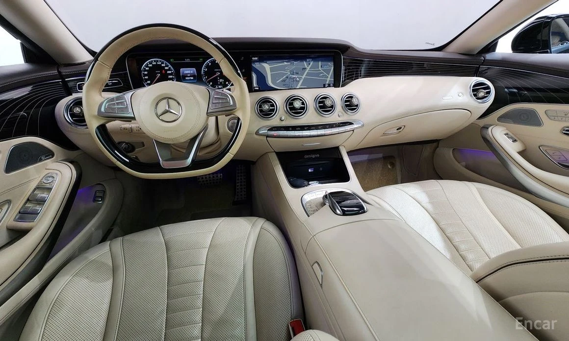 Mercedes-Benz S 400 COUPE* 4MATIC* DESIGNO* HEAD-UP* 360 CAM* МАСАЖ, снимка 10 - Автомобили и джипове - 54240321