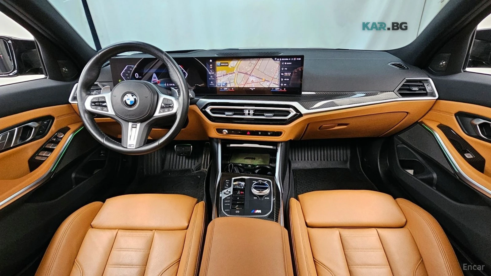 BMW 340 M340I* КОЖА* ПОДГРЕВ* ОБДУХВ* HEAD UP* 360* LINE , снимка 7 - Автомобили и джипове - 54972931