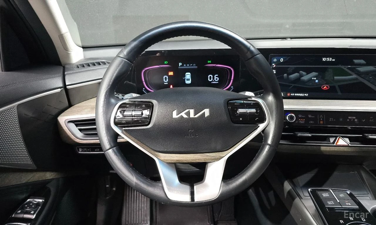 Kia K8 3.5* LPG* ПОДГРЕВ* ОБДУХВАНЕ* 360КАМЕРА* КЕЙЛЕС* , снимка 9 - Автомобили и джипове - 55351567