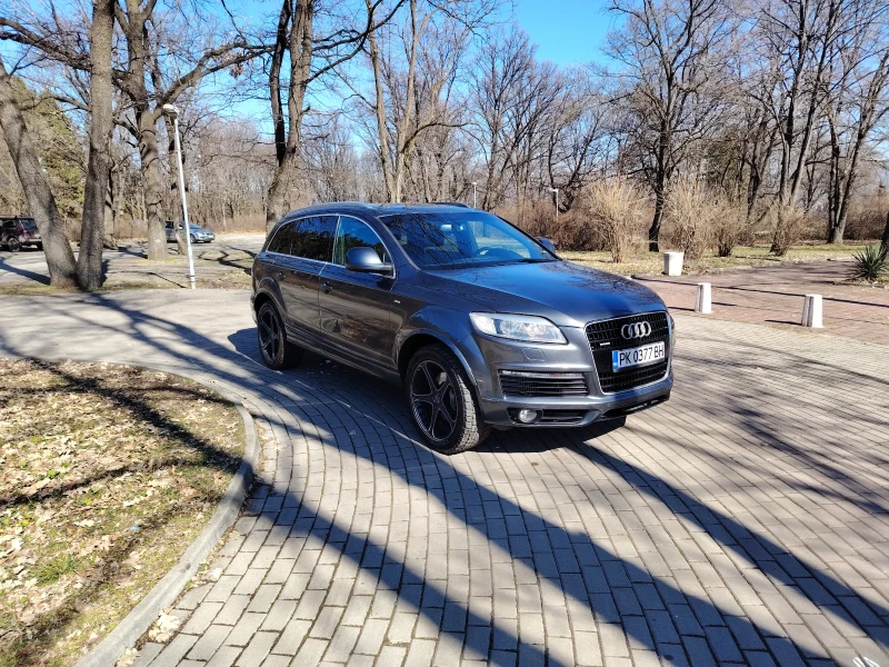 Audi Q7 TDI 4.2, S-LINE, QUATRO, снимка 1 - Автомобили и джипове - 49379767