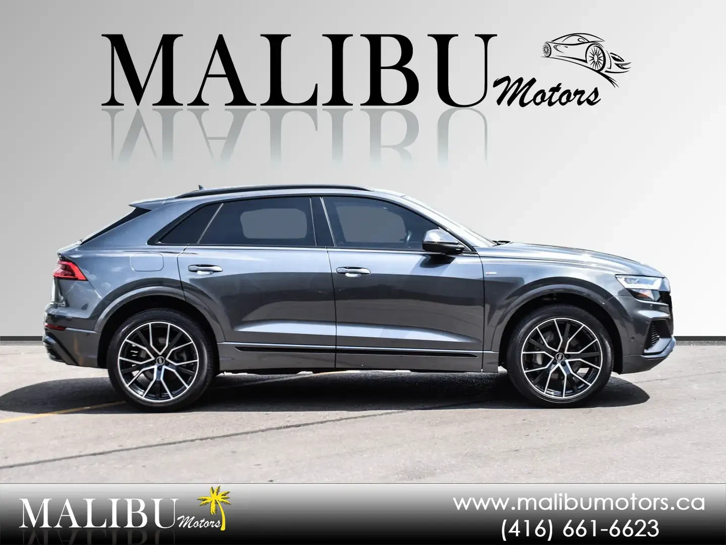 Audi Q8 55TFSI* MATRIX* S* LINE* BLACK* OPTIC* ОБДУХВАНЕ* , снимка 3 - Автомобили и джипове - 54830979