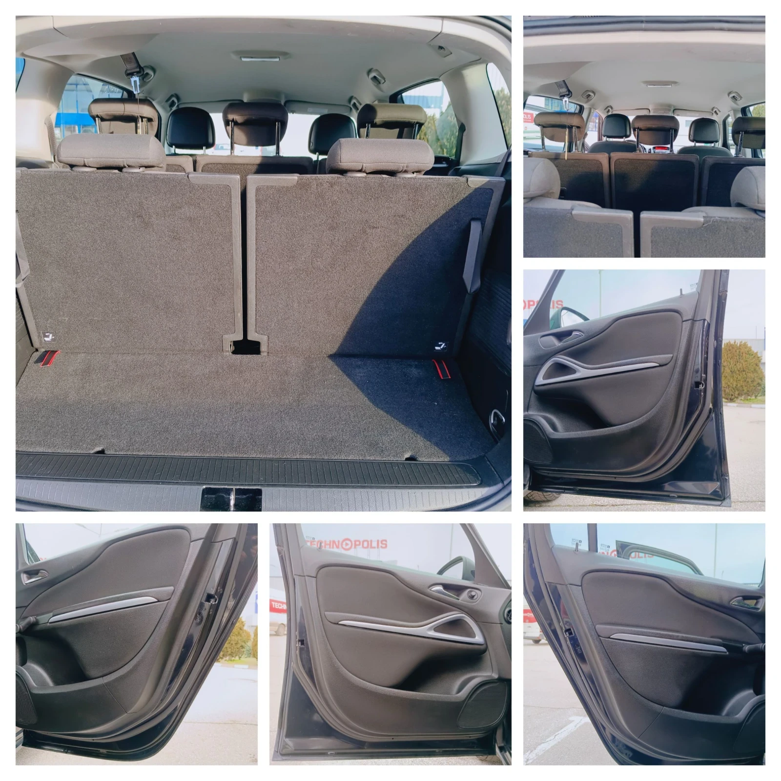 Opel Zafira * 2.0d* 130к.с.* 6+ 1 места* 2014г.* Evro 5b* , снимка 14 - Автомобили и джипове - 53562795