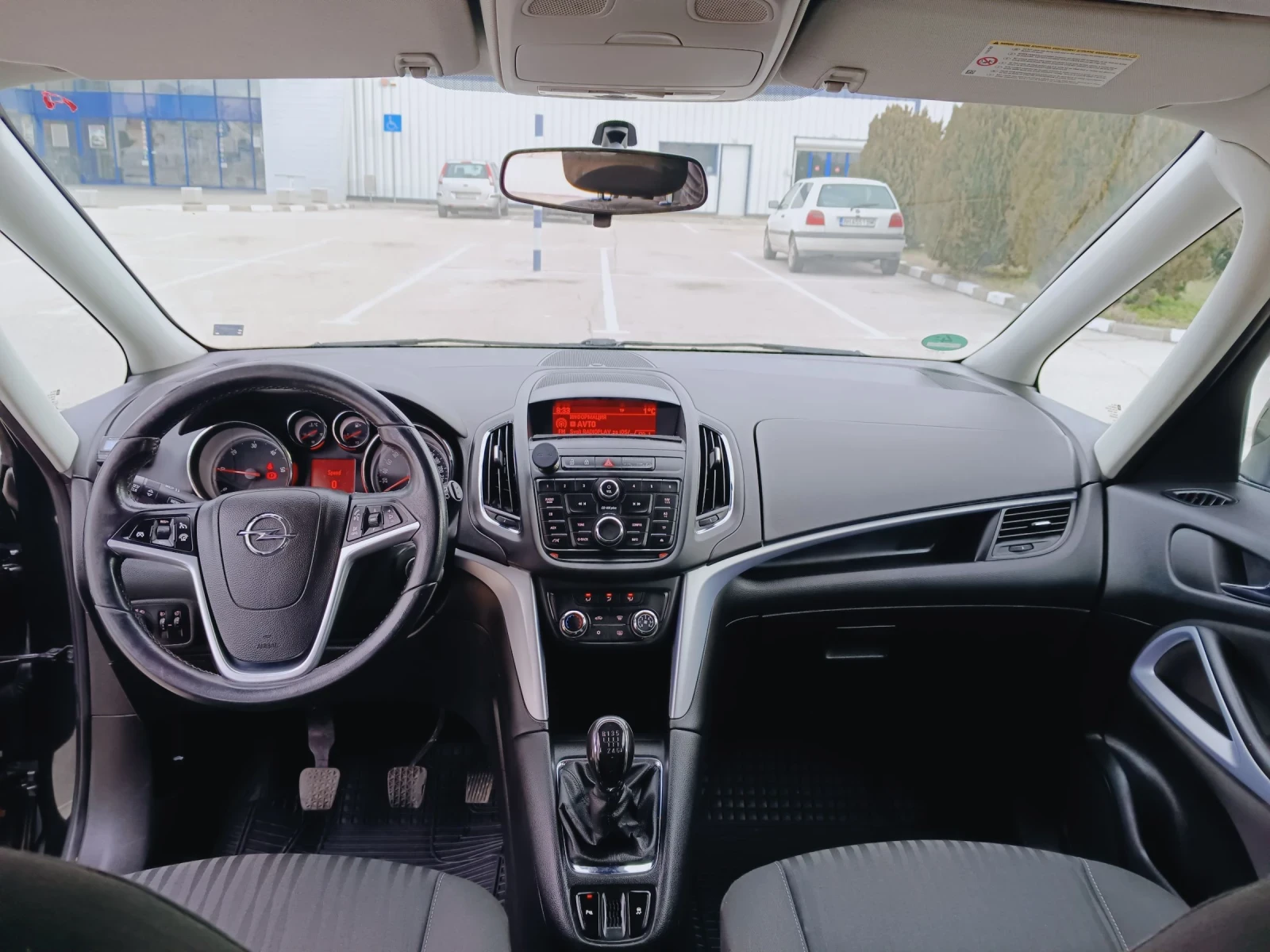 Opel Zafira * 2.0d* 130к.с.* 6+ 1 места* 2014г.* Evro 5b* , снимка 9 - Автомобили и джипове - 53562795