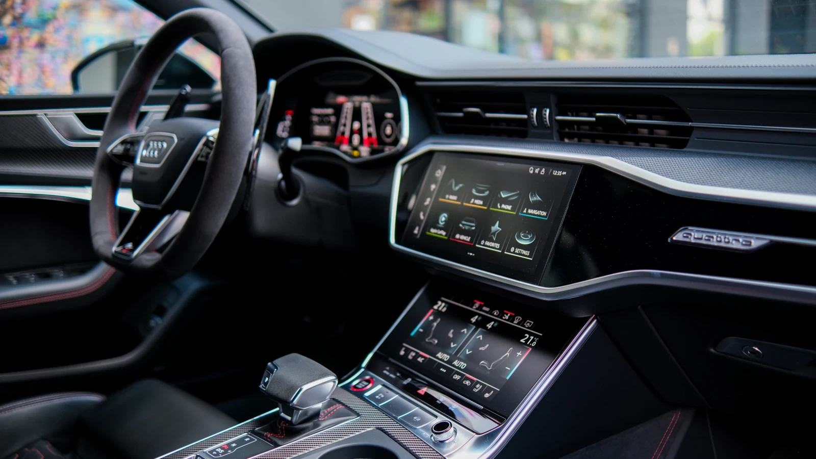 Audi Rs7 SPORTBACK MATRIX CARBON ПАНО В&0, снимка 13 - Автомобили и джипове - 55420151