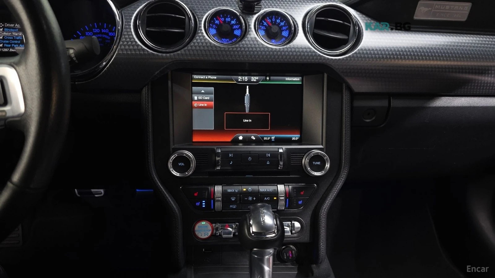 Ford Mustang 2.3* ECOBOOST* ДИСТРОНИК* ПОДГРЕВ* ОБДУХ* М.ТОЧКА*, снимка 12 - Автомобили и джипове - 55834331