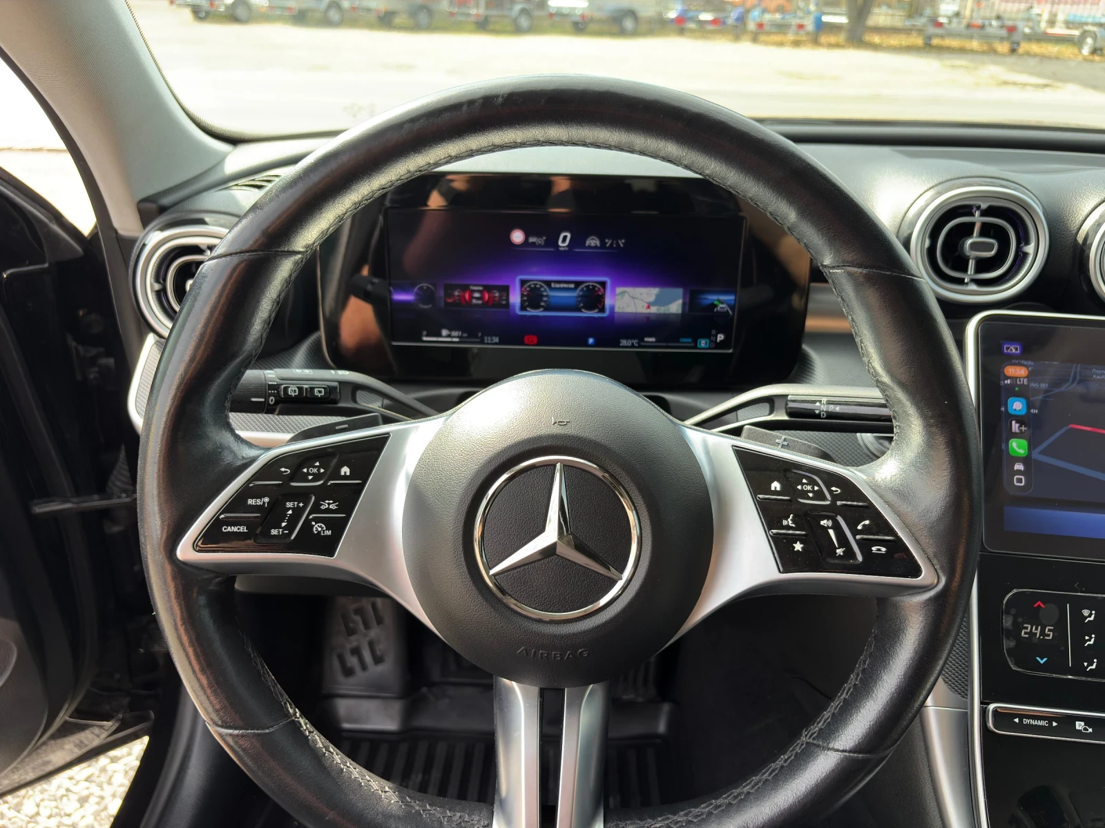 Mercedes-Benz C 200 Mild Hybrid Electric Vehicle - MHEV | Mobile.bg � ����������� 11