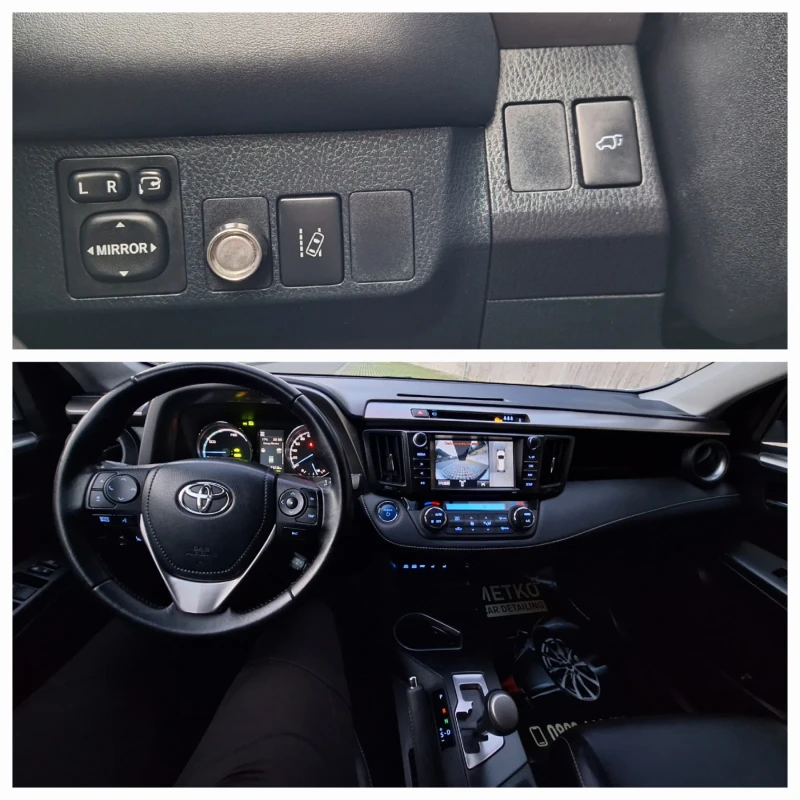 Toyota Rav4 HYBRID/ 4X4 / NAPPA/ Distronic/ 360 camera, снимка 8 - Автомобили и джипове - 52516856