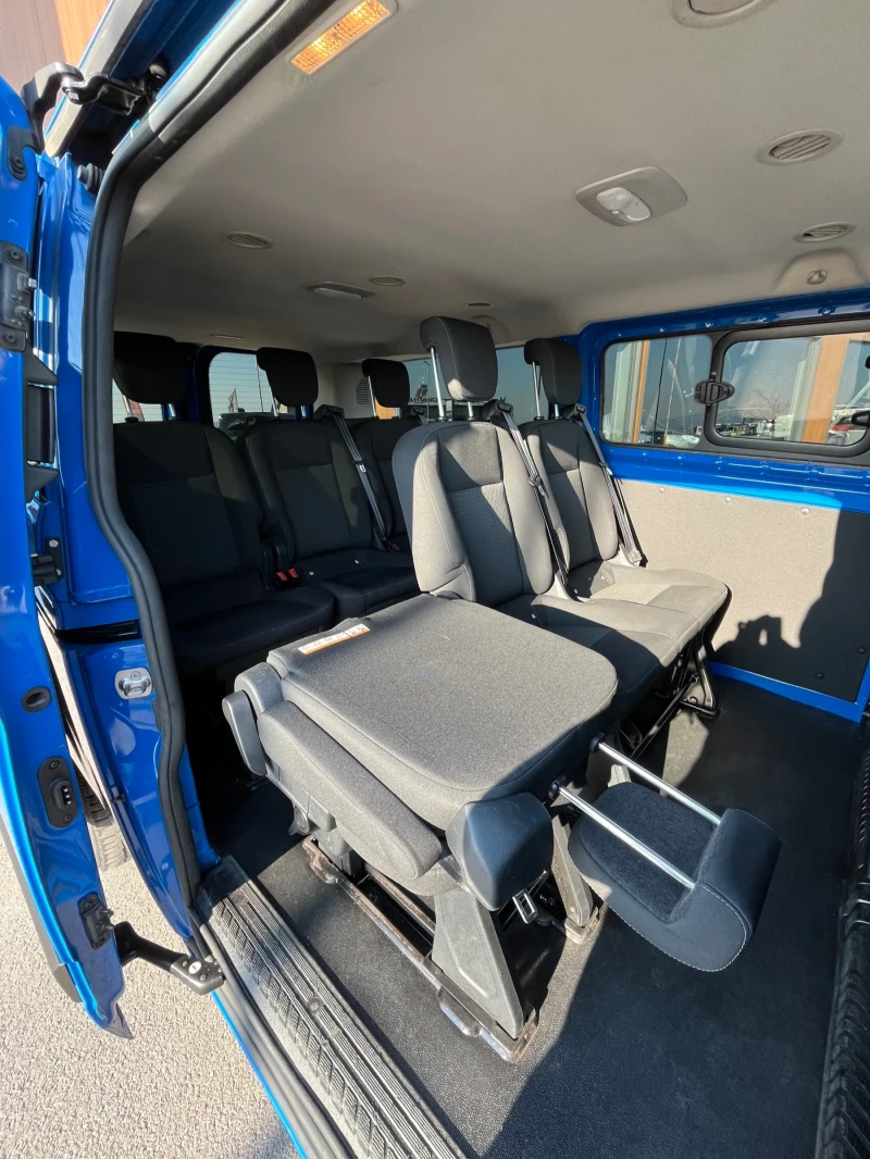 Ford Transit Custom ПЪТНИЧЕСКИ;ДЪЛГА БАЗА;170к.с., снимка 12 - Бусове и автобуси - 49246071