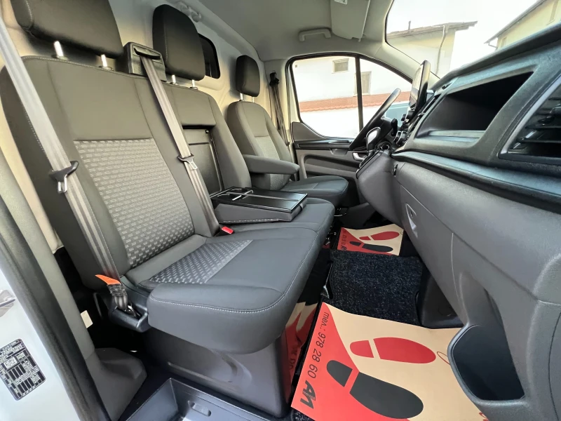Ford Transit Custom 2.0TDCi АВТОМАТИК/ДЪЛГА БАЗА/ДВЕ СТРAНИЧНИ ВРАТИ/, снимка 14 - Бусове и автобуси - 50795167