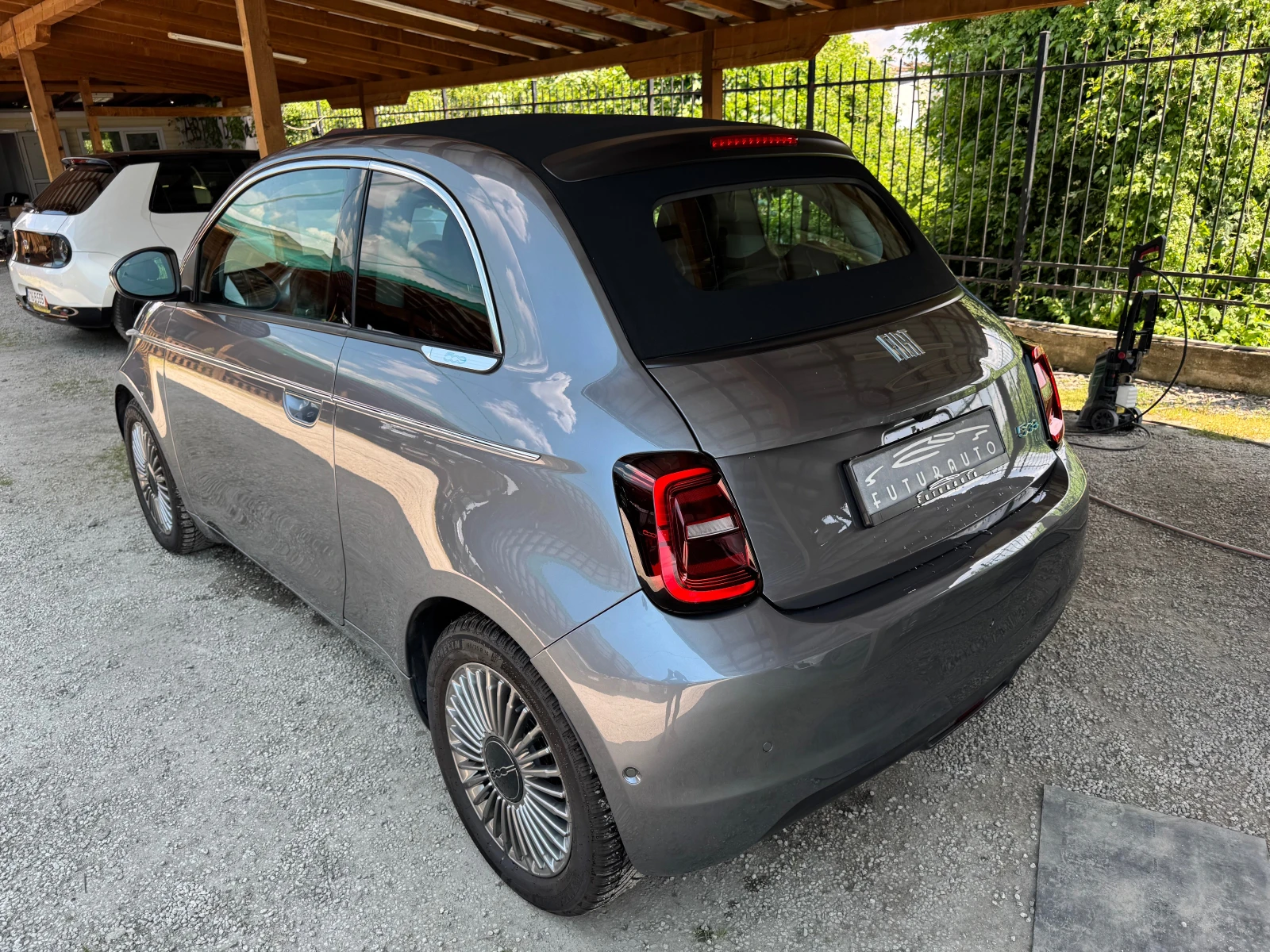 Fiat 500 CABRIO, 43kWh, 17000km, нов вносГЕРМАНИЯ - изображение 4