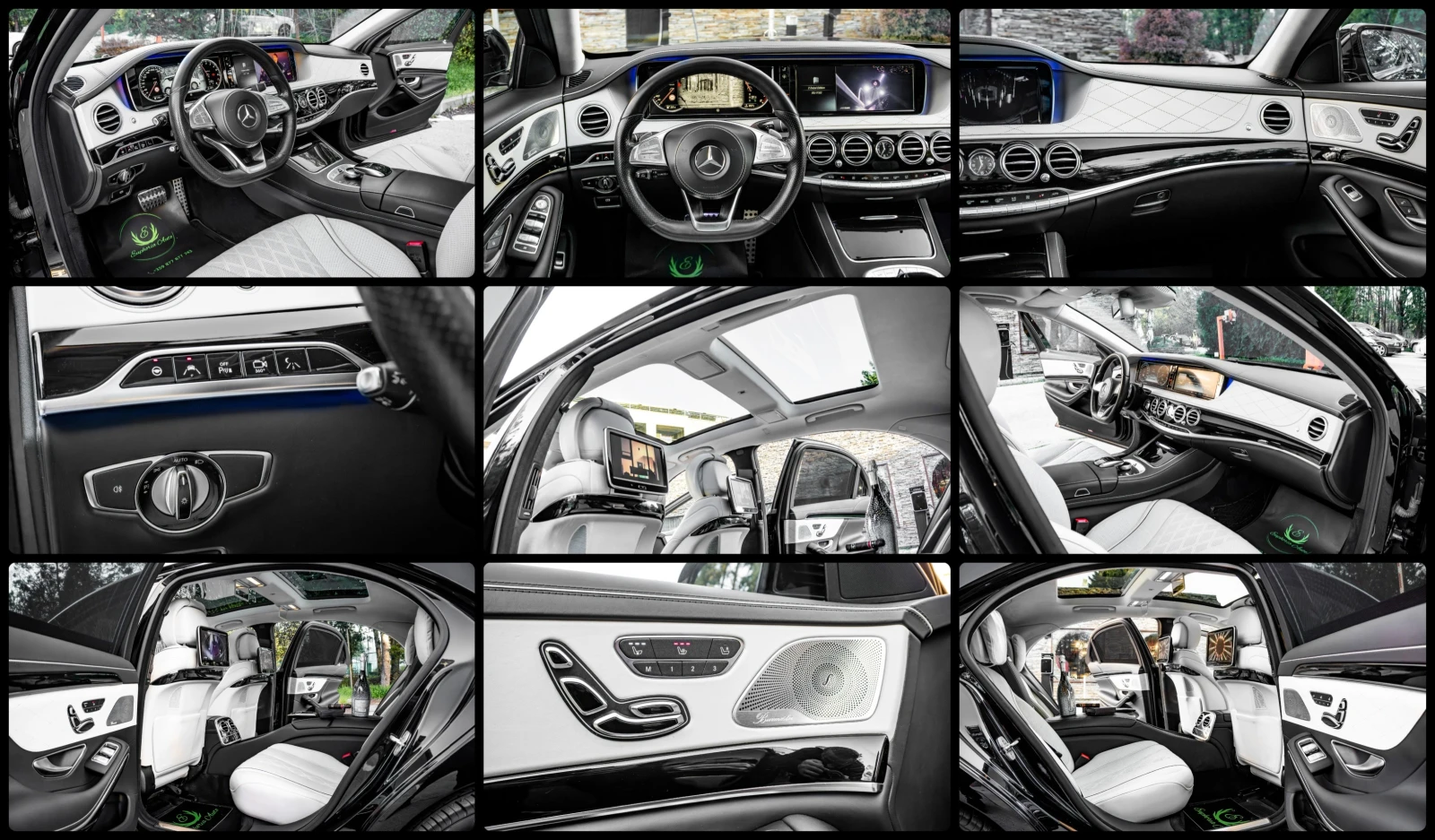 Mercedes-Benz S 500 4MATIC* LONG* AMG* EXCLUSIVE* MASSAGE* PANO* NIGHT, снимка 17 - Автомобили и джипове - 54176400