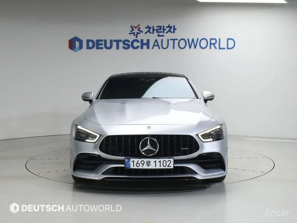 Mercedes-Benz AMG GT 43* BURMERSTER* Обдух* Подгрев* 360CAM* HeadUP, снимка 3 - Автомобили и джипове - 55752310