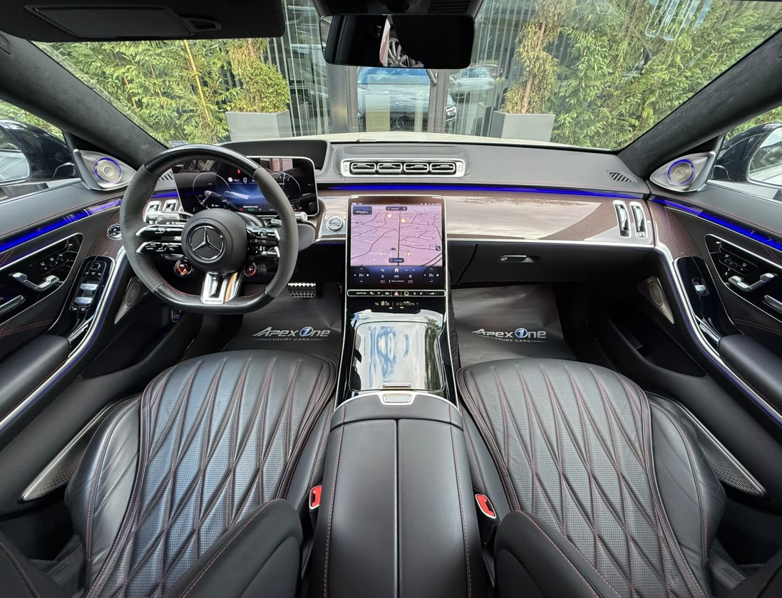 Mercedes-Benz S 63 AMG E PERFORMANCE/EDITION1/360/BURM, снимка 13 - Автомобили и джипове - 55789284