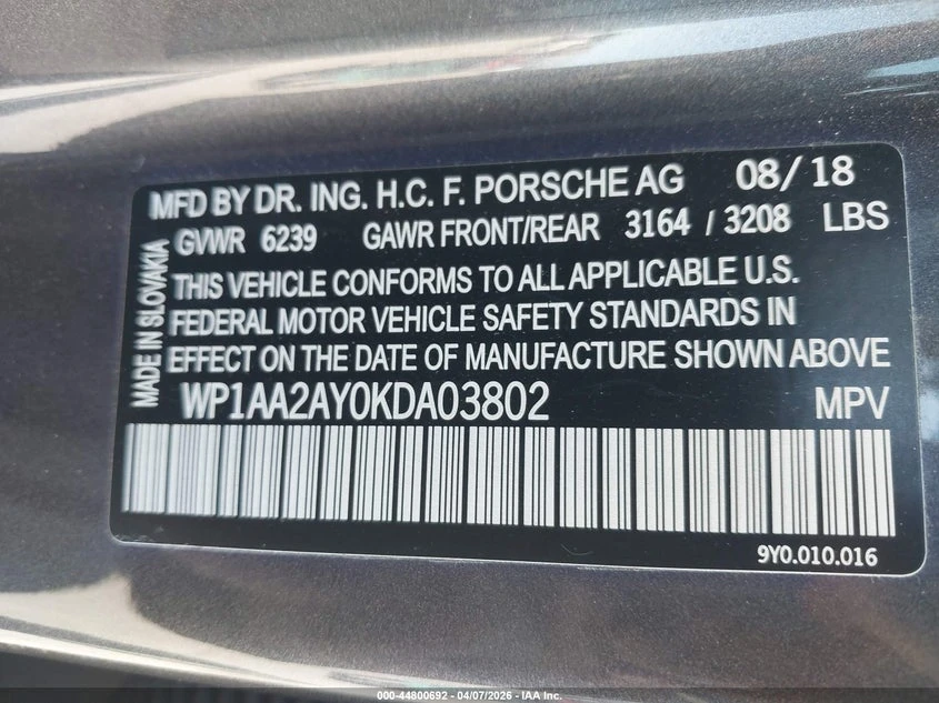 Porsche Cayenne 3.0l, снимка 9 - Автомобили и джипове - 54242396