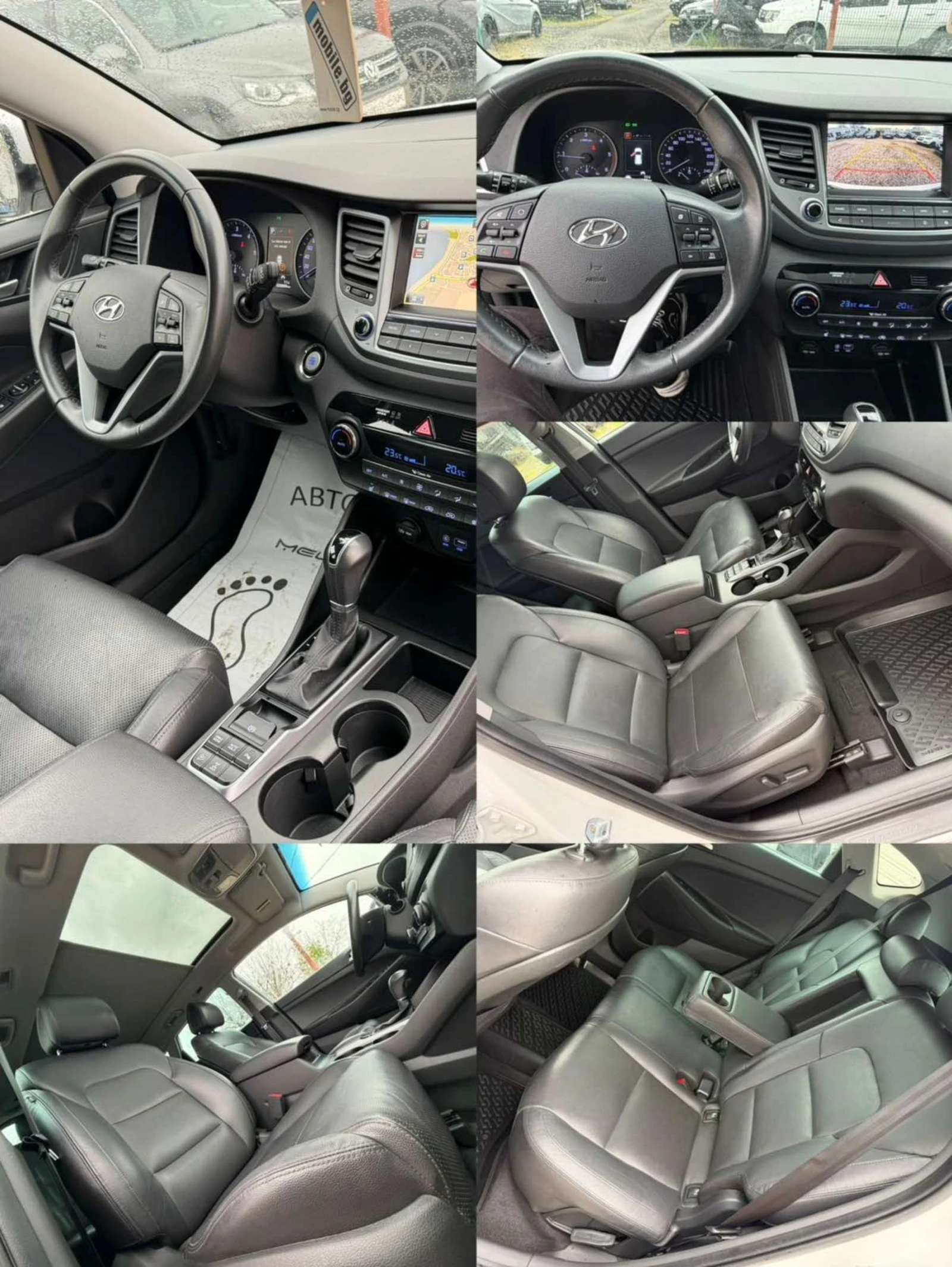 Hyundai Tucson 2.0CRDI 4X4 FULL ПАНОРАМА КАМЕРА ЛИЗИНГ ВИДЕО , снимка 10 - Автомобили и джипове - 54382796