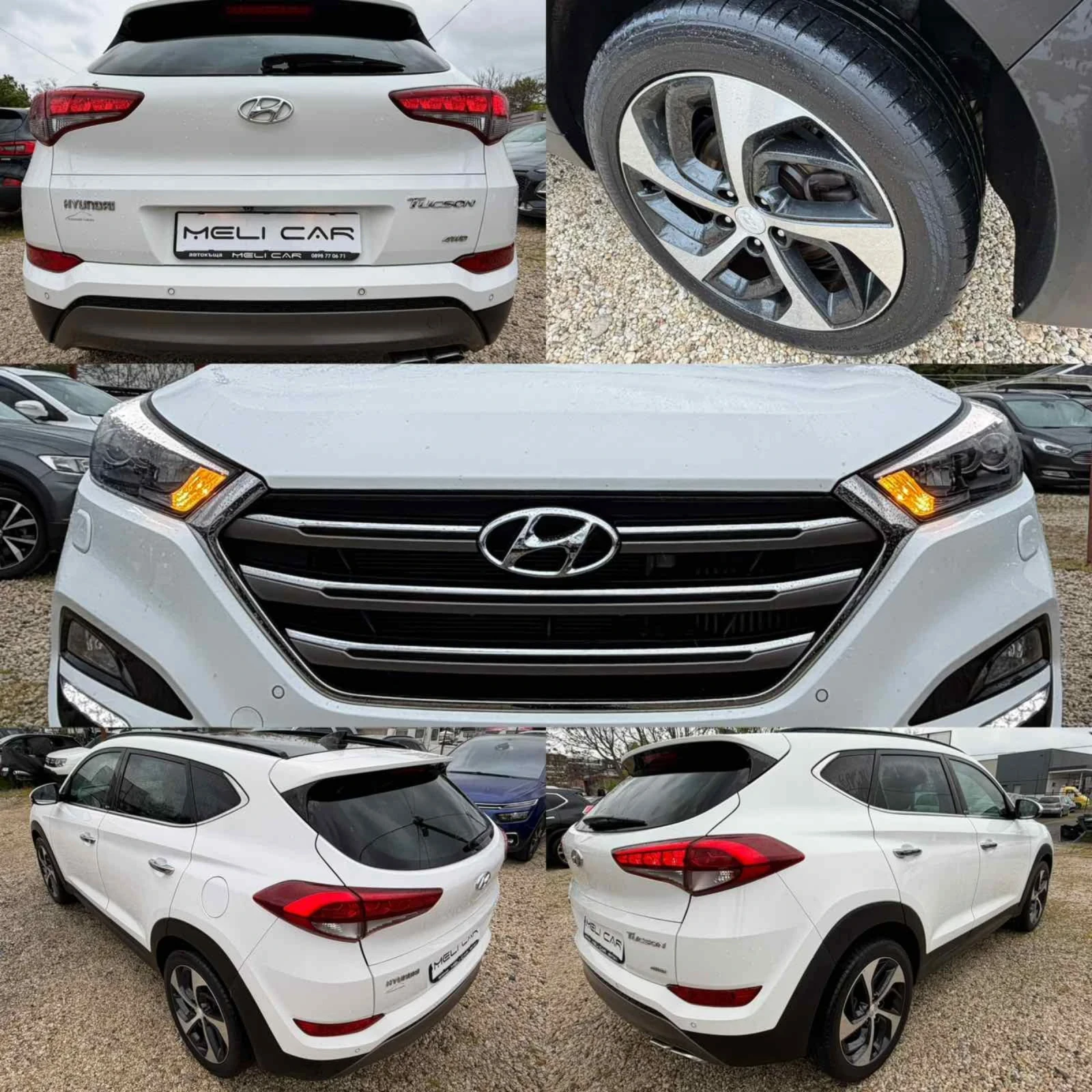 Hyundai Tucson 2.0CRDI 4X4 FULL ПАНОРАМА КАМЕРА ЛИЗИНГ ВИДЕО , снимка 5 - Автомобили и джипове - 54382796