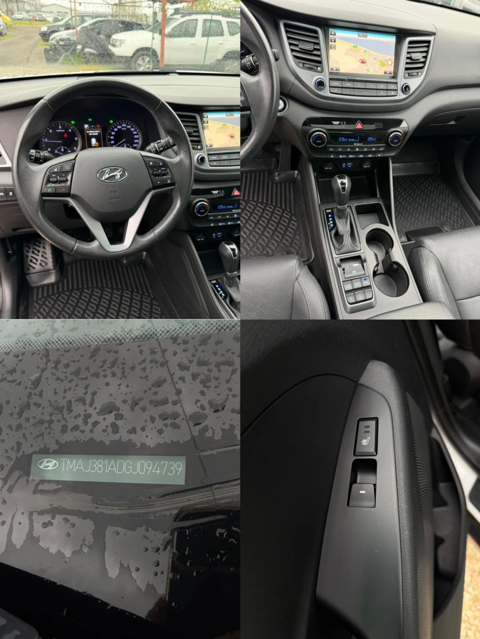 Hyundai Tucson 2.0CRDI 4X4 FULL ПАНОРАМА КАМЕРА ЛИЗИНГ ВИДЕО , снимка 9 - Автомобили и джипове - 54382796
