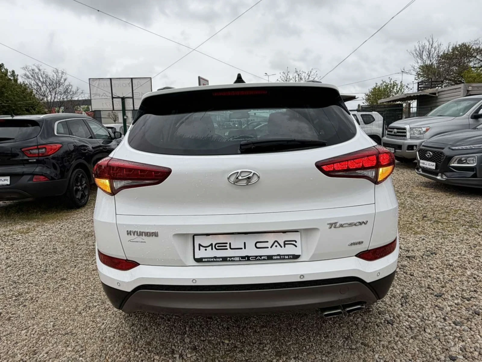 Hyundai Tucson 2.0CRDI 4X4 FULL ПАНОРАМА КАМЕРА ЛИЗИНГ ВИДЕО , снимка 4 - Автомобили и джипове - 54382796