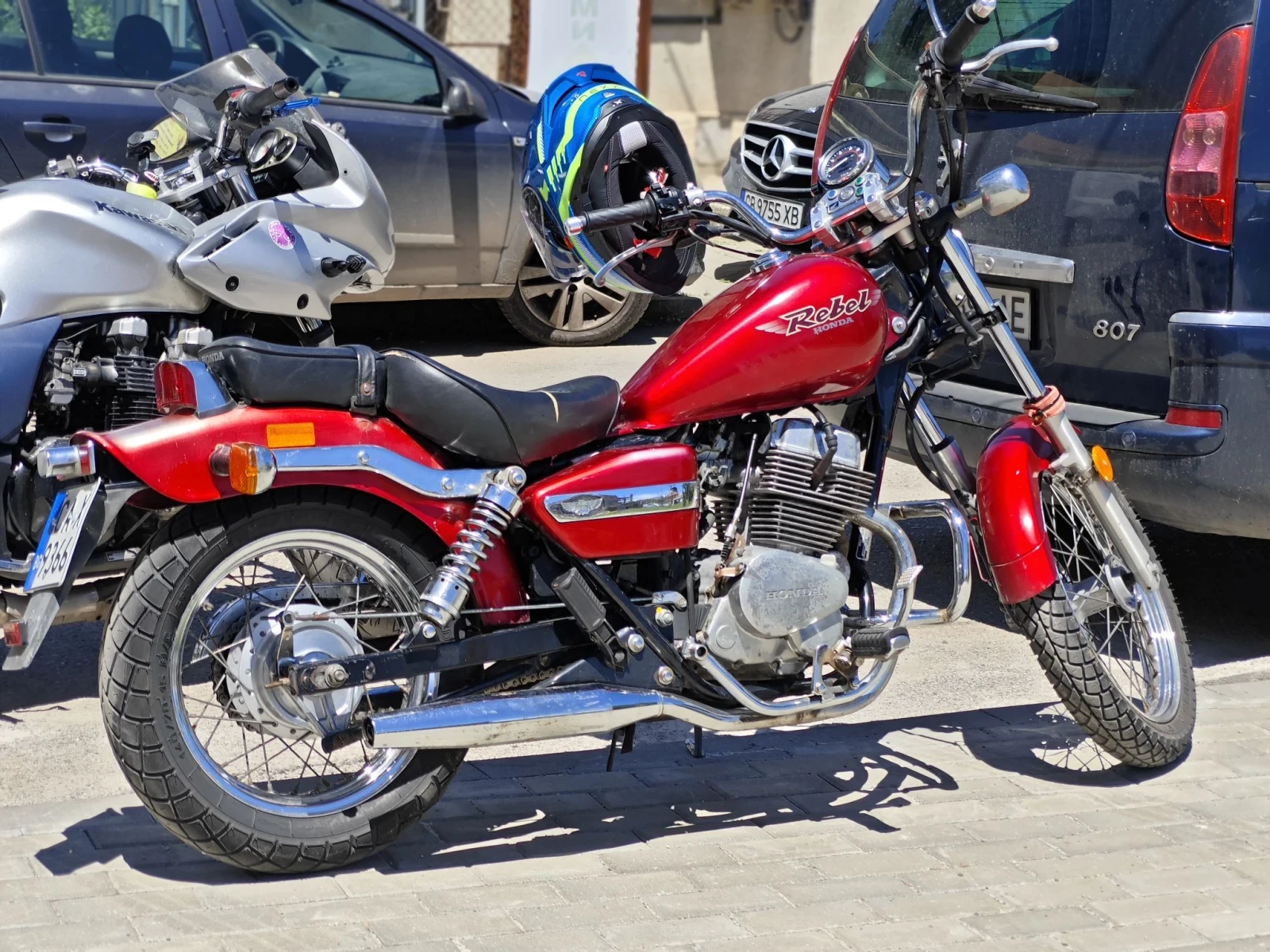 Honda Rebel 250, снимка 3 - Мотоциклети и мототехника - 56519754