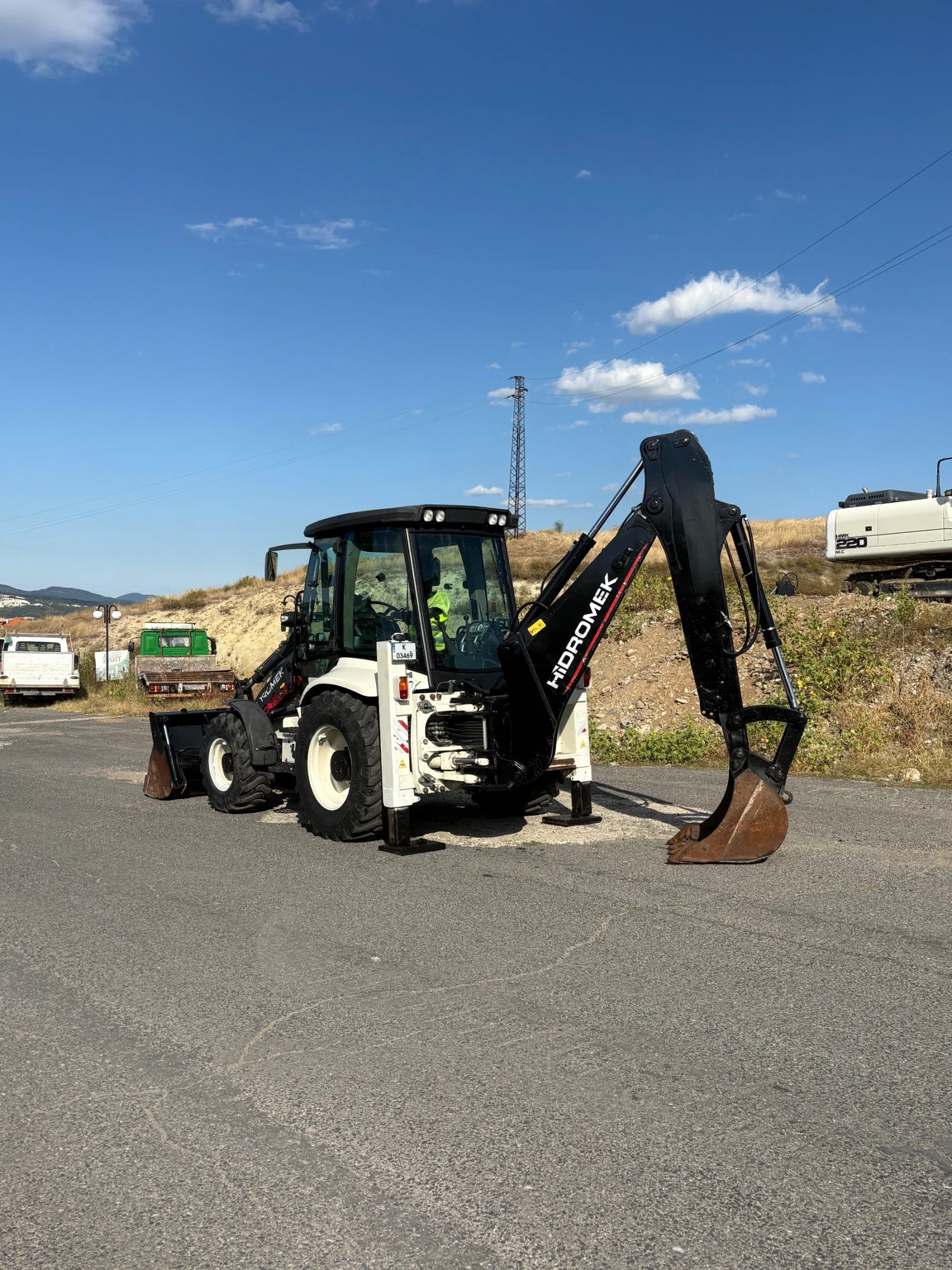 Багер Hidromek 102В, снимка 4 - Индустриална техника - 56075424