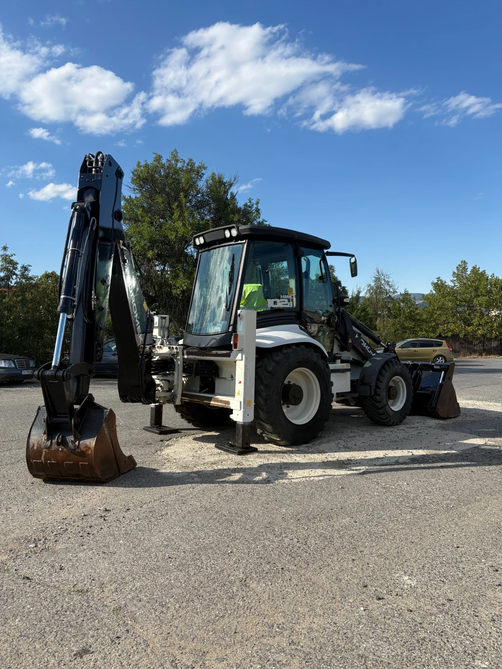 Багер Hidromek 102В, снимка 3 - Индустриална техника - 56075424