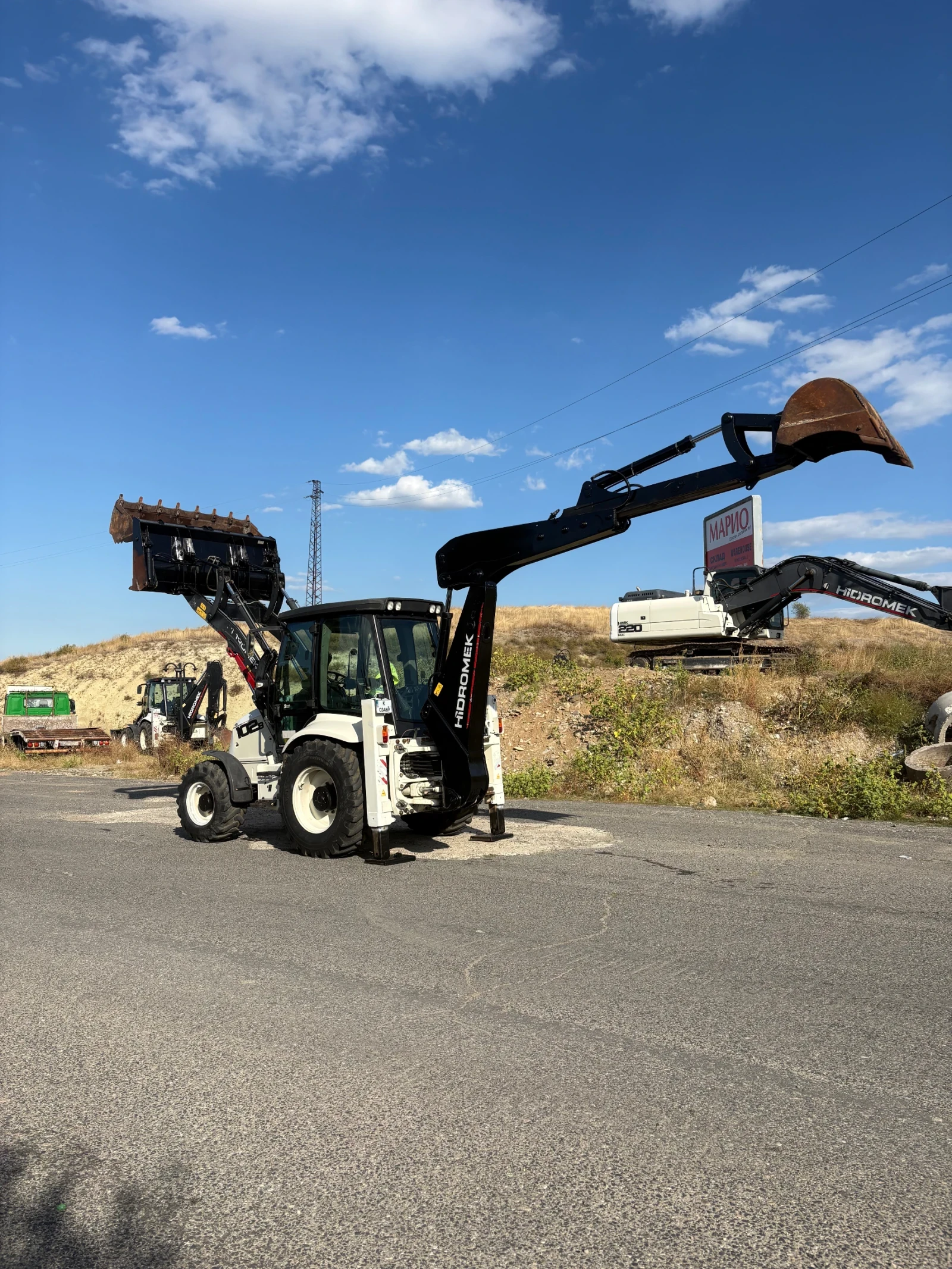 Багер Hidromek 102В, снимка 5 - Индустриална техника - 56075424