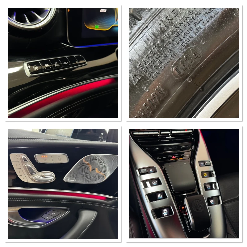 Mercedes-Benz AMG GT 43 4М AERO 21Zoll Burmester Memory Schiebedach 360, снимка 16 - Автомобили и джипове - 50071242