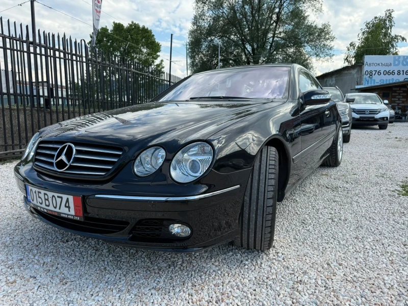 Mercedes-Benz CL 500 5.0 Бензин, 306 к.с., Всички екстри, 98000км. ТОП
