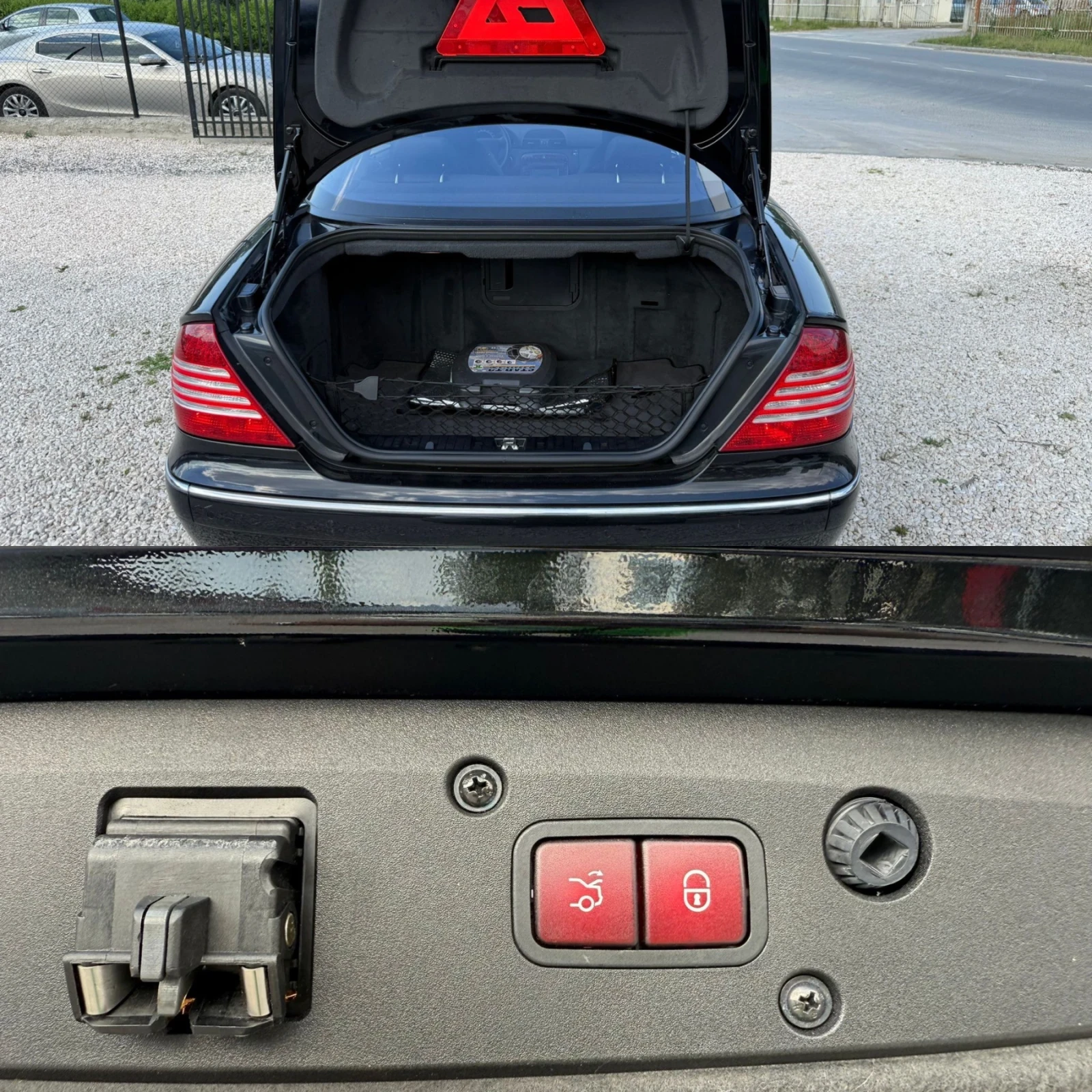 Mercedes-Benz CL 500 5.0 Бензин, 306 к.с., Всички екстри, 98000км. ТОП - изображение 8