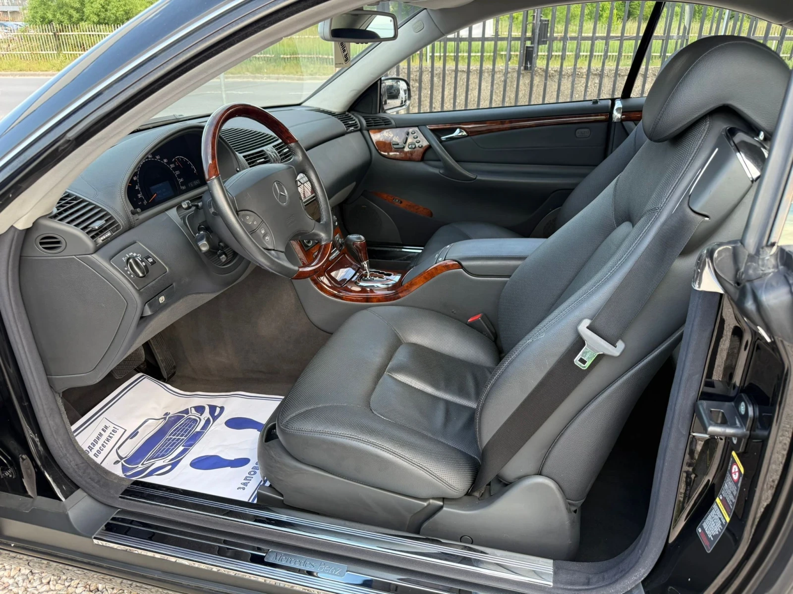 Mercedes-Benz CL 500 5.0 Бензин, 306 к.с., Всички екстри, 98000км. ТОП - изображение 10