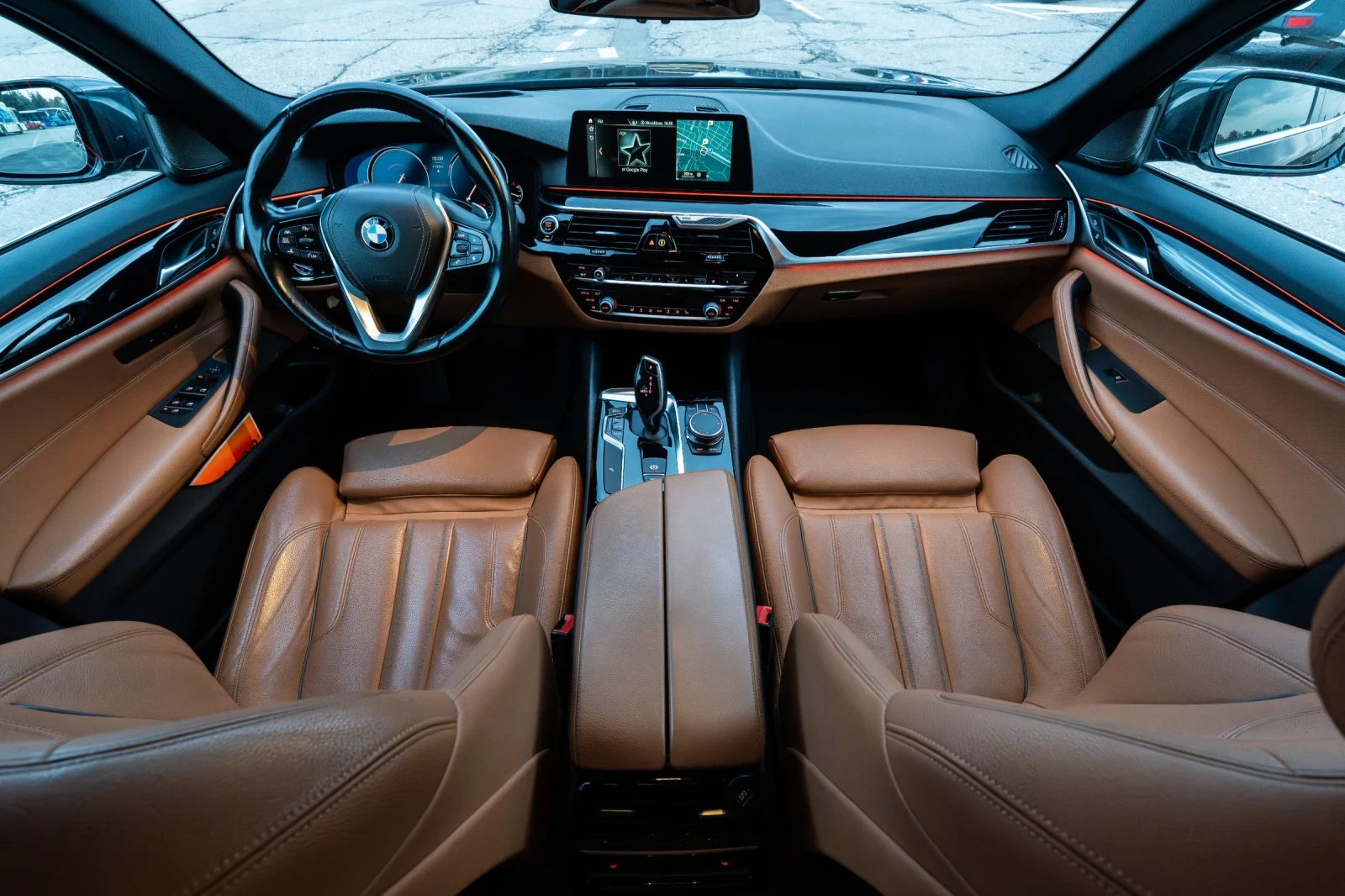 BMW 530 D xDrive / СМЕНЕНИ ВЕРИГИ / AdaptiveLed  - изображение 10