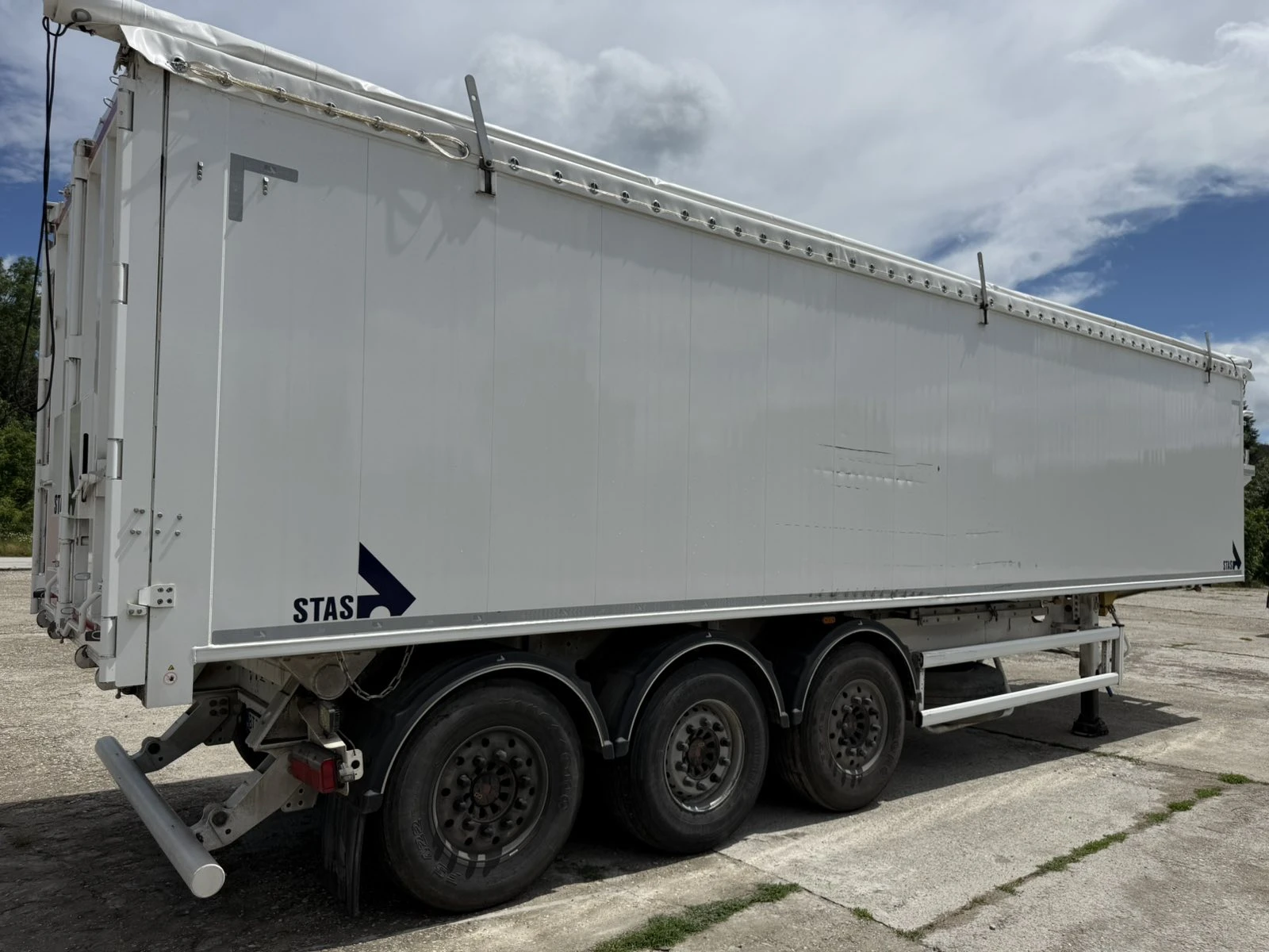 Полуремарке Stas С300 ЦХ, снимка 7 - Ремаркета - 54751968