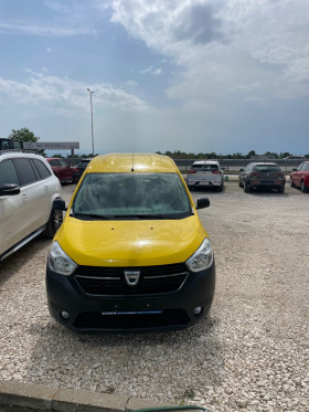 Dacia Dokker 1.5tdci заводски жълт цвят.гарантирани километри., снимка 1 - Автомобили и джипове - 45860756