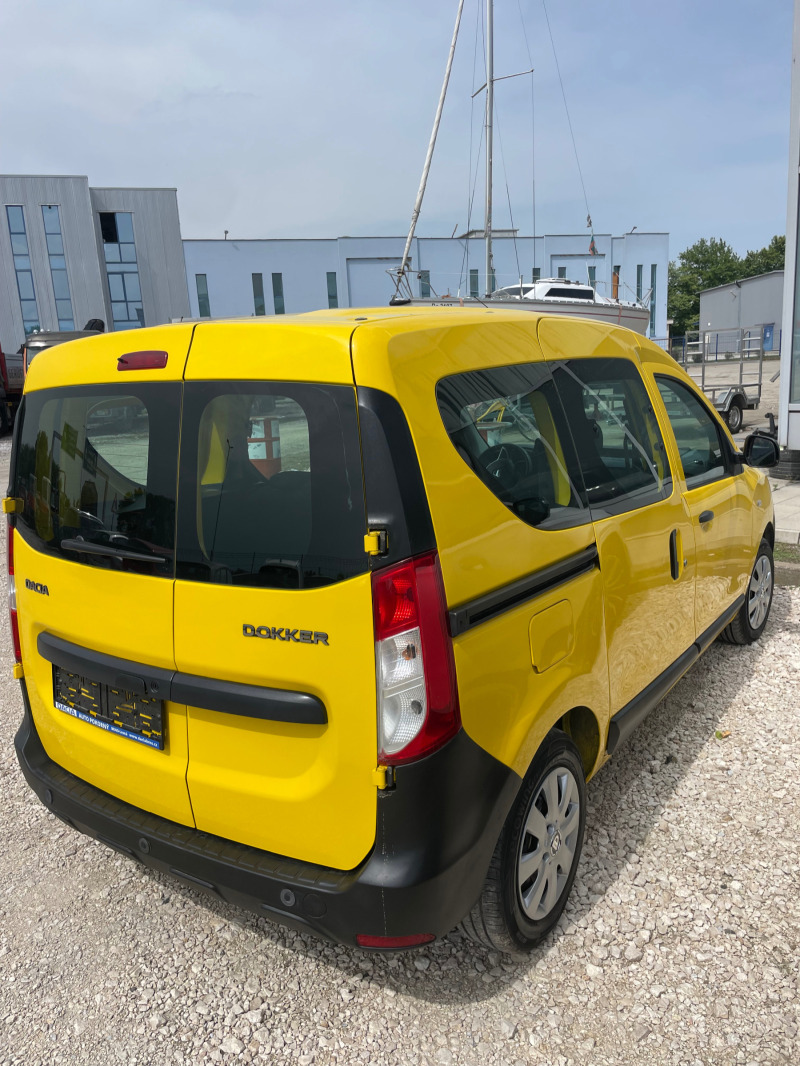 Dacia Dokker 1.5tdci заводски жълт цвят.гарантирани километри., снимка 6 - Автомобили и джипове - 45860756