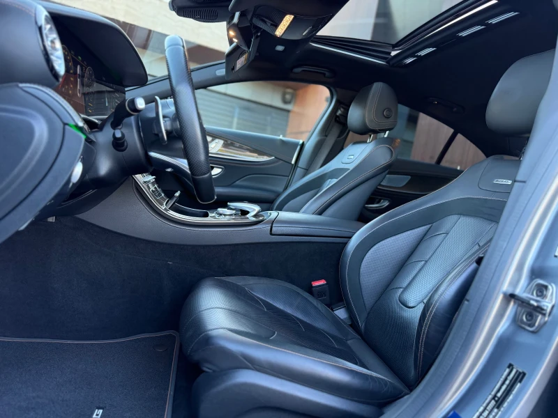 Mercedes-Benz CLS 53 AMG Silver Mat Уникален Цвят= Фул Екстри* * * * , снимка 10 - Автомобили и джипове - 51198670