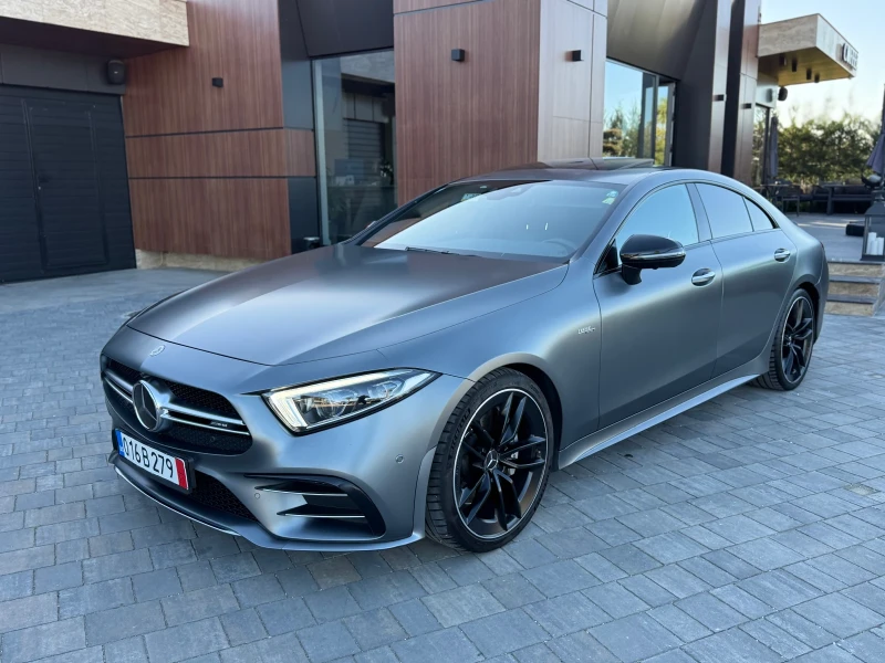 Mercedes-Benz CLS 53 AMG Silver Mat Уникален Цвят= Фул Екстри* * * * , снимка 8 - Автомобили и джипове - 51198670